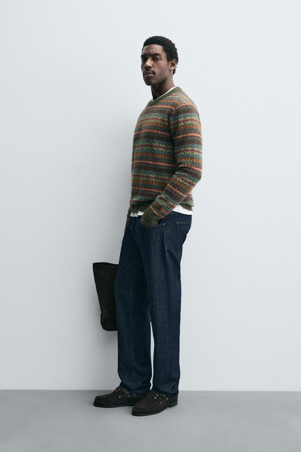 GEOMETRIC JACQUARD JUMPER