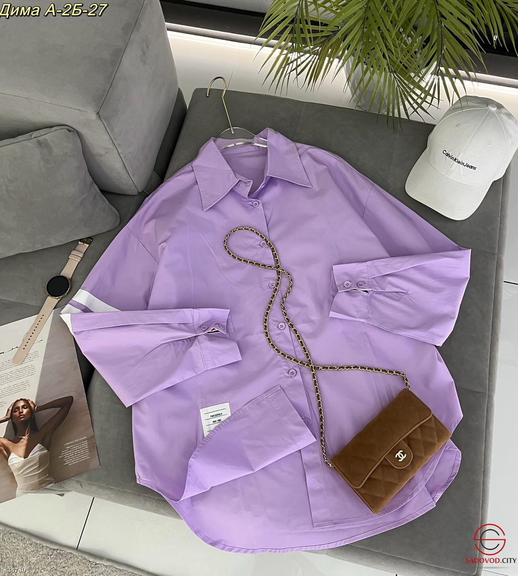 Рубашка женская с принтом - Bruno фото 4