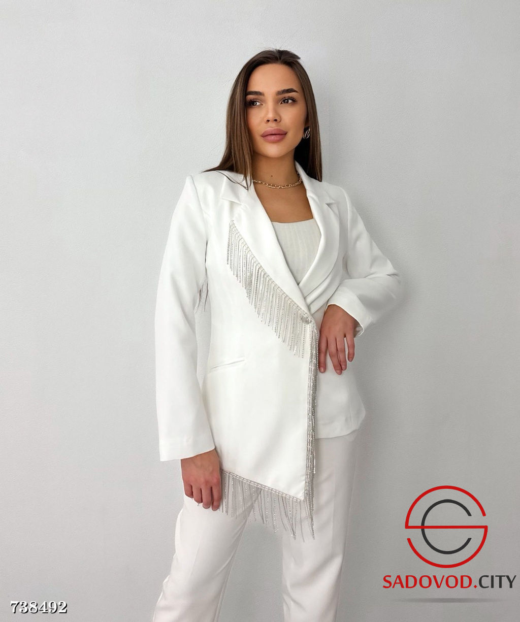 Нарядный брючный костюм для женщин - Bruno фото 6