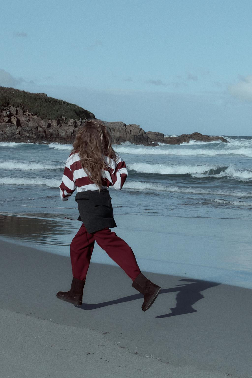 EMBROIDERED VARSITY TROUSERS - Zara фото 4