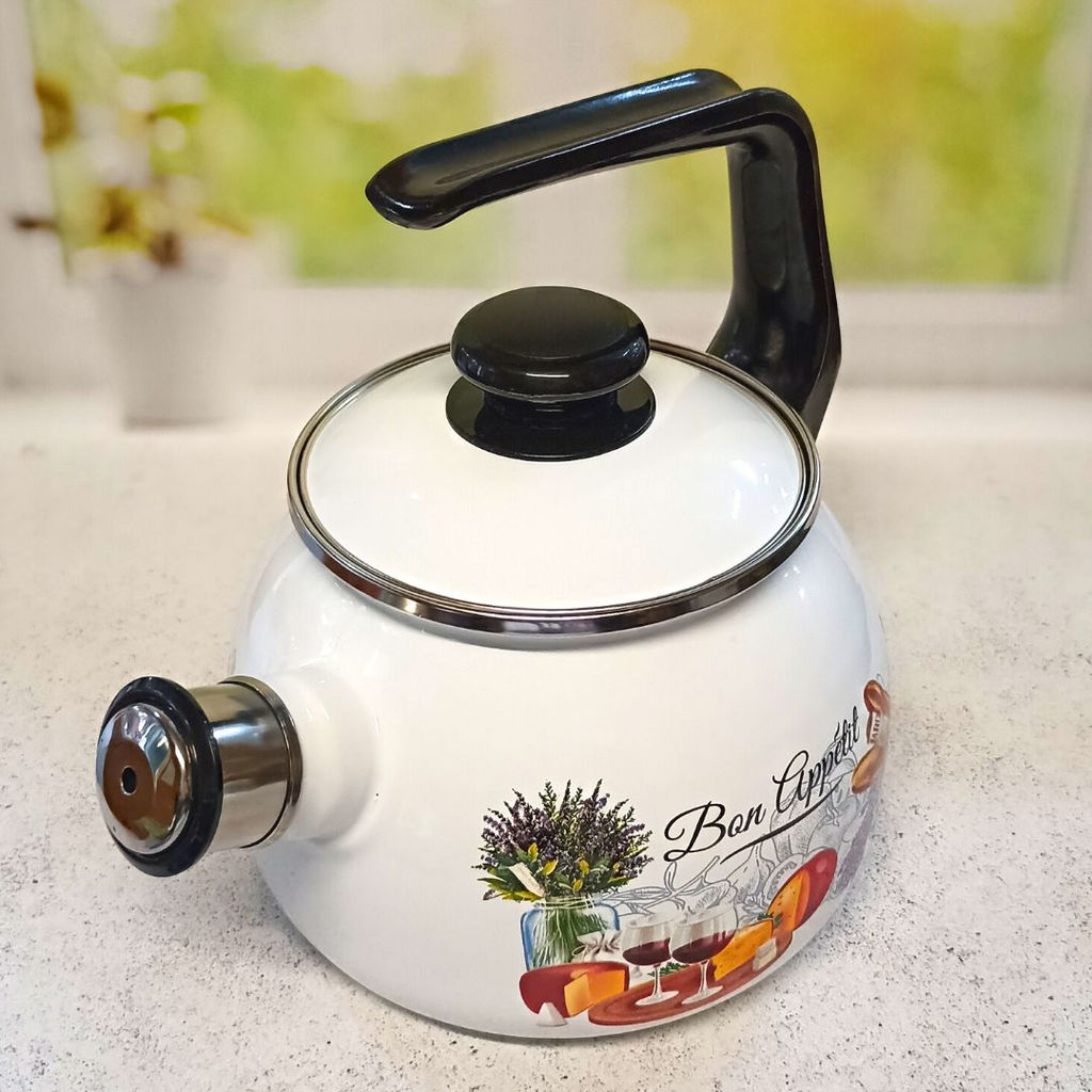 Чайник для плиты 2,5 л "Пикник" С-2711АП/4Рч
