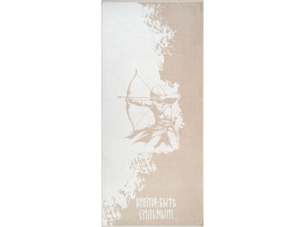 Полотенце махровое 6с102.511ж2 Лучник(лен3) 67х150см