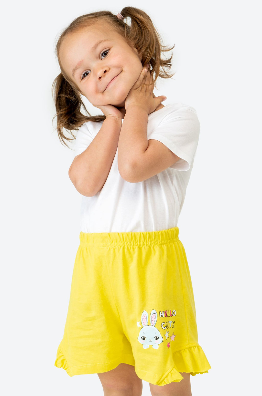 Хлопковые шорты для девочки Bonito  фото 49