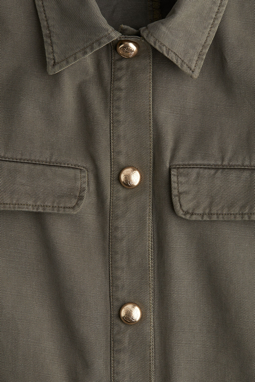 Chaqueta cargo de sarga - H&m фото 3