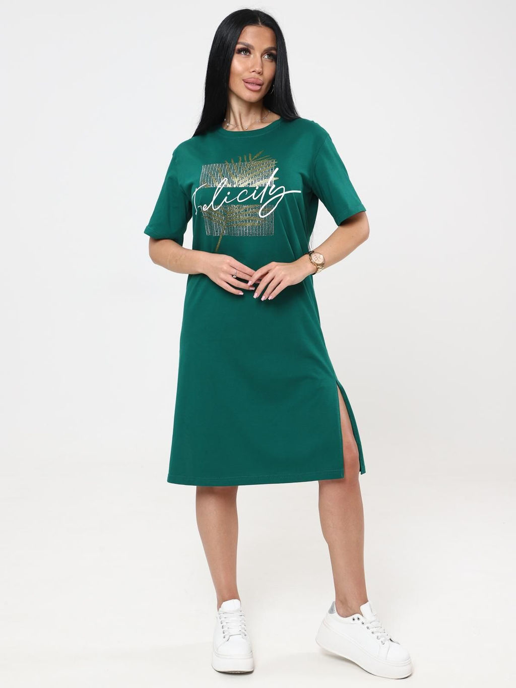 IV-CAPRIZ Сингонум - туника зеленый