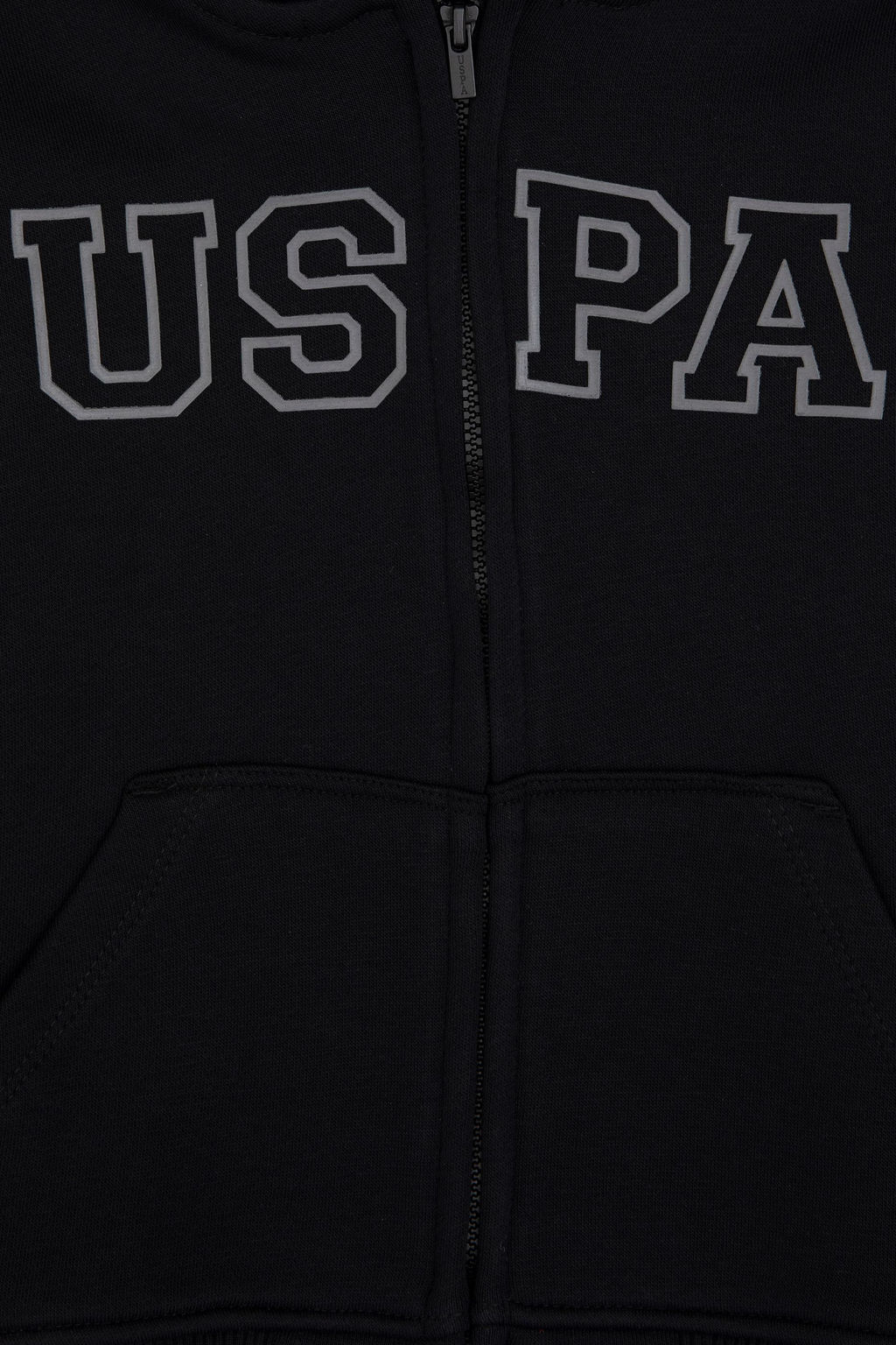 Erkek _ocuk Siyah Fermuarl_ _rme H_rka - U.s. polo assn фото 7