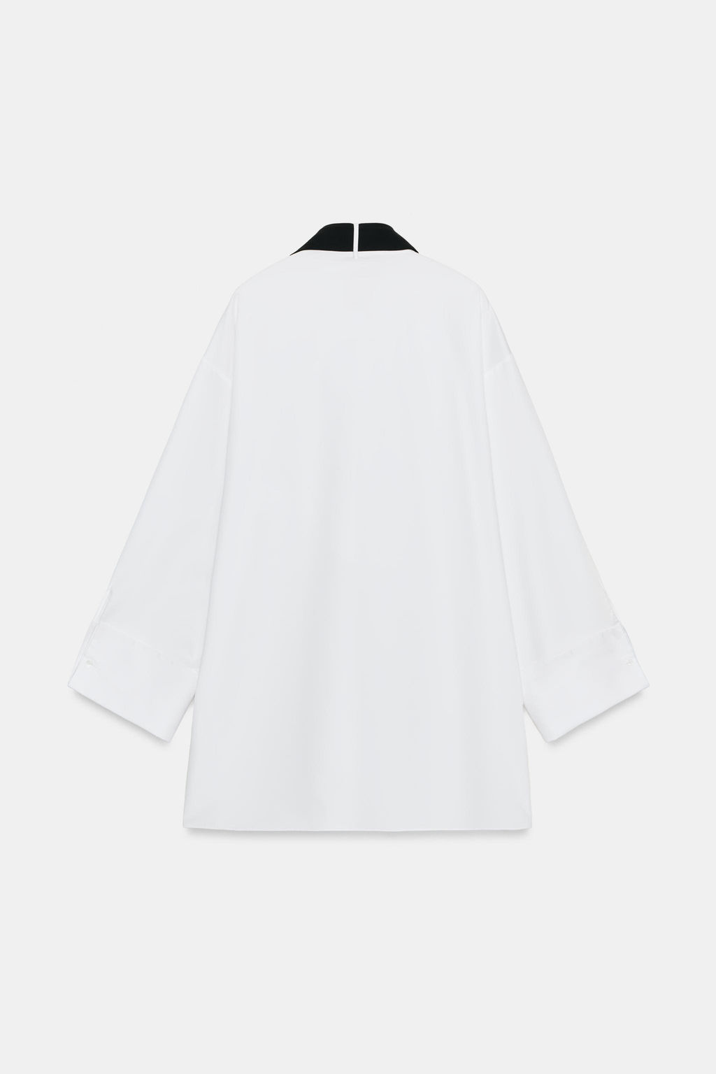 OVERSIZE SHIRT WITH TIE ZW COLLECTION LIMITED EDITION - Zara фото 8