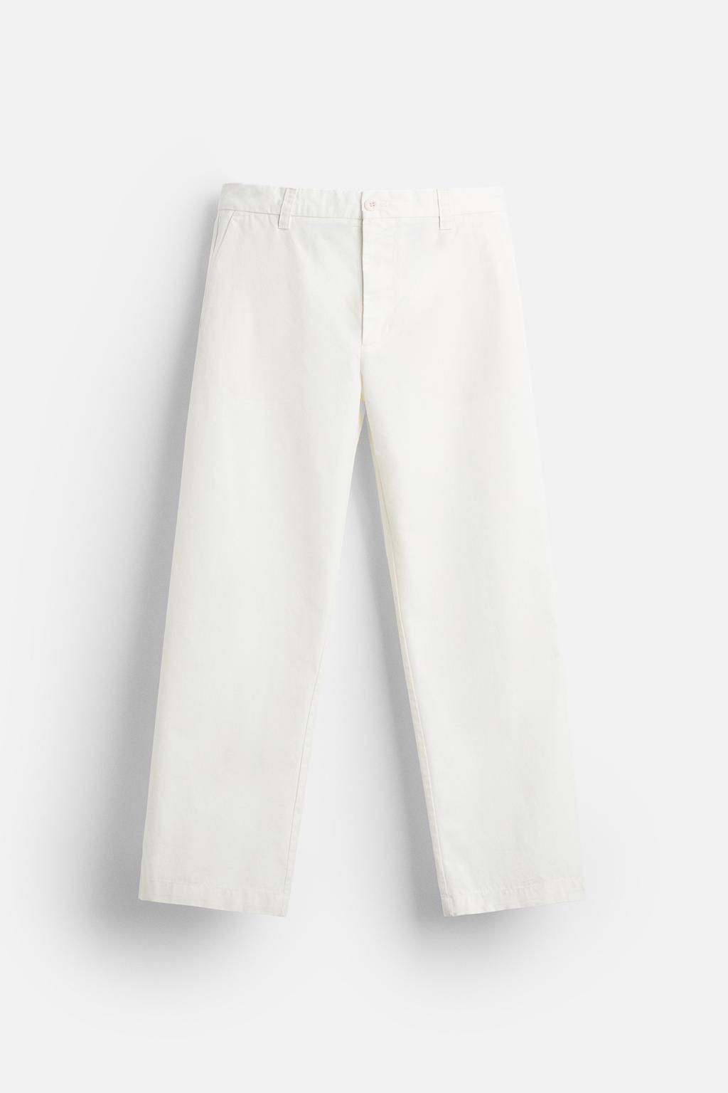 STRAIGHT-LEG CHINOS - Zara фото 6