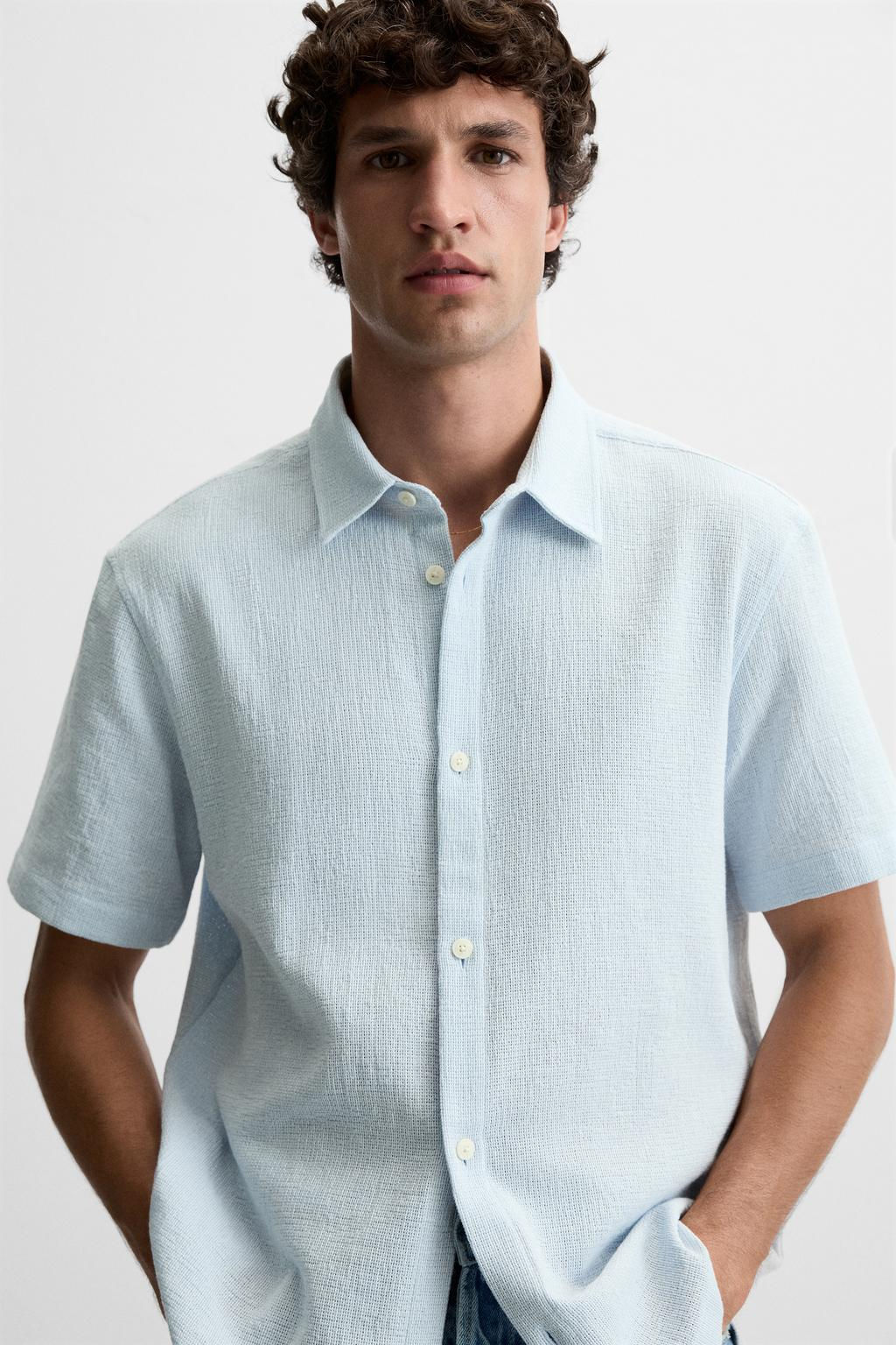 STRIPED SHIRT - Zara фото 5