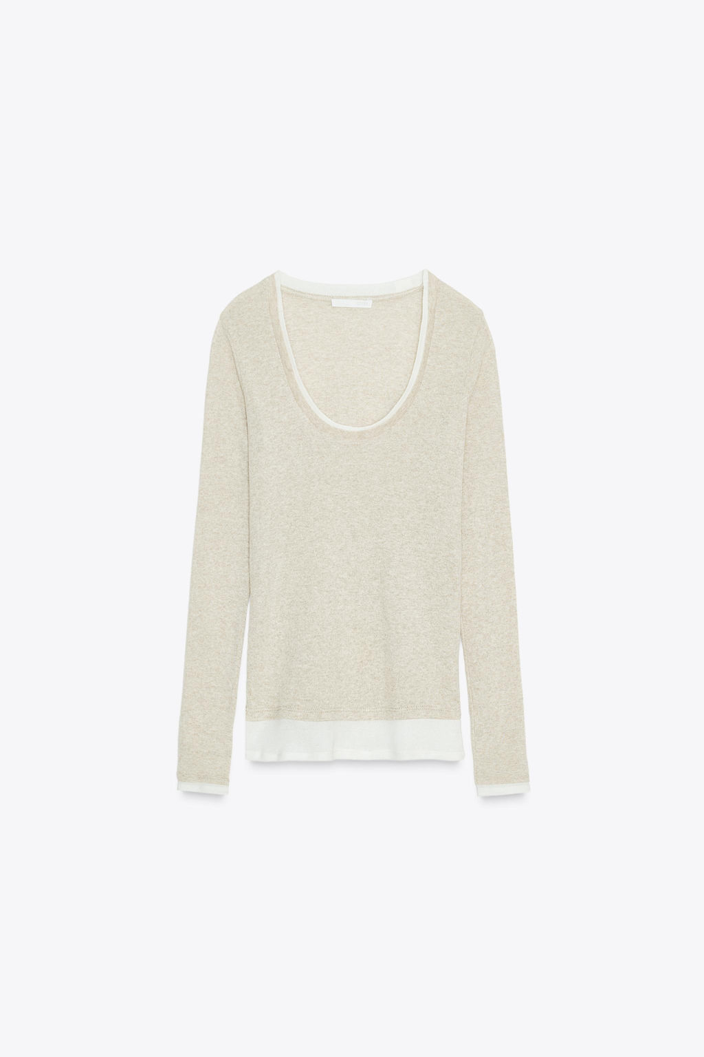 DOUBLE EFFECT T-SHIRT - Zara фото 5