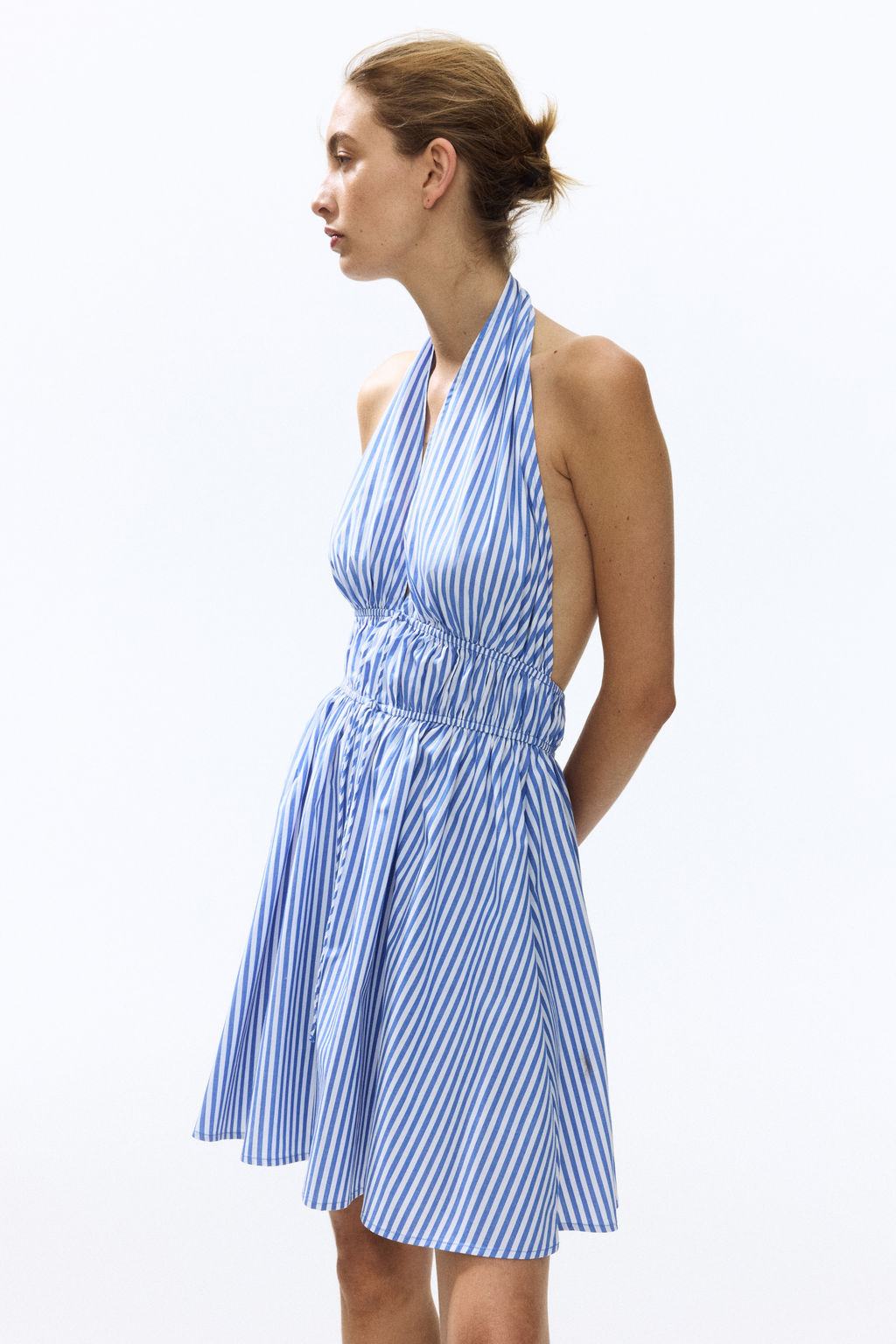 Vestido halter con cordones de ajuste - H&m фото 2