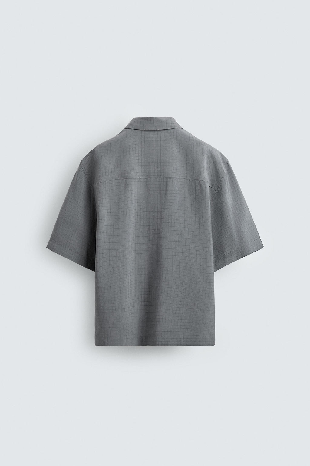 FLOWING CHECK SHIRT - Zara фото 8