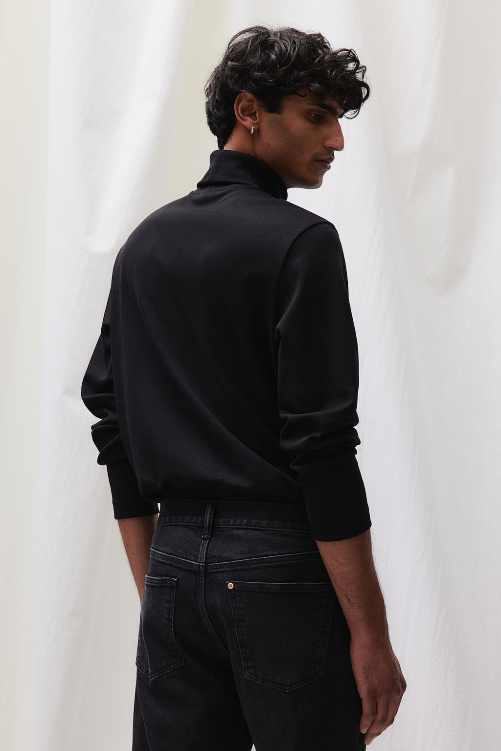 Camiseta de cuello alto Regular Fit - H&m фото 4