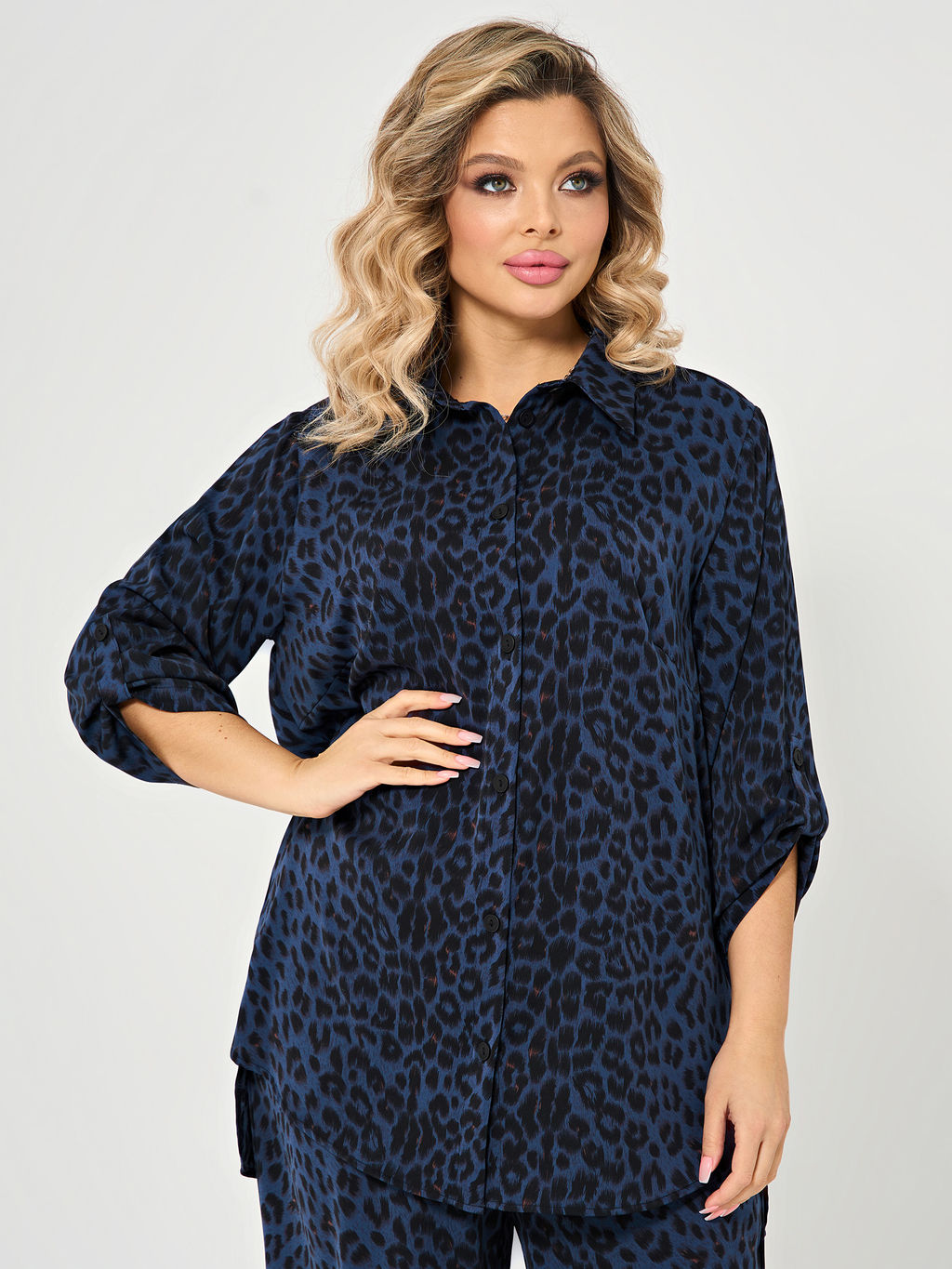 Рубашка 0199-4 фуксия - Dora фото 38