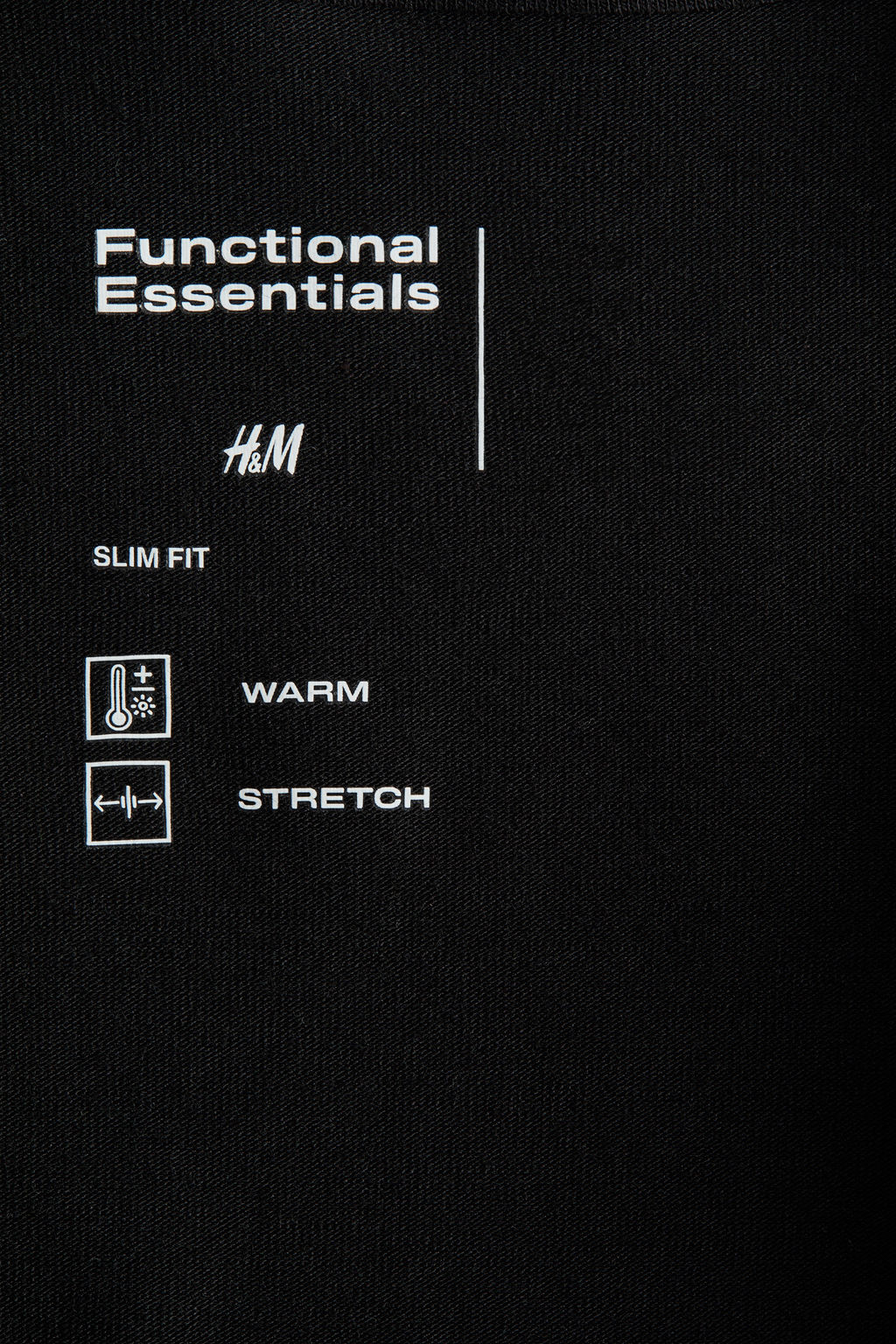 Camiseta de manga larga Warming Slim Fit - H&m фото 6