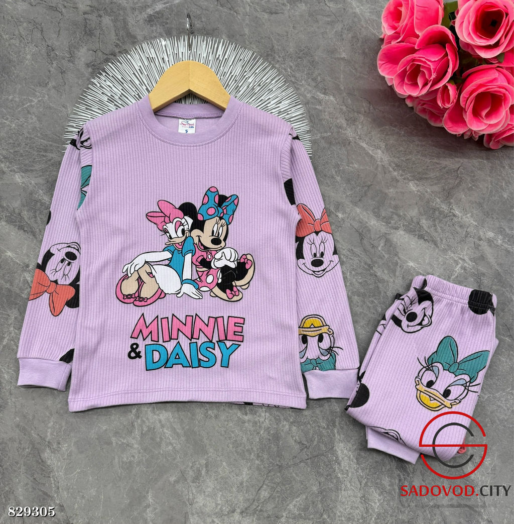 Пижама для девочки с рисунком