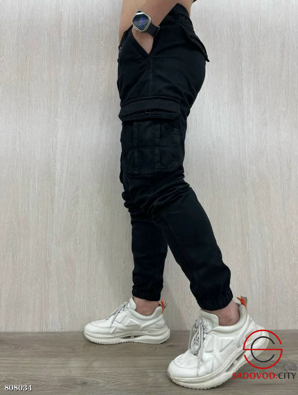 джоггеры мужские на резинке - Bruno фото 4