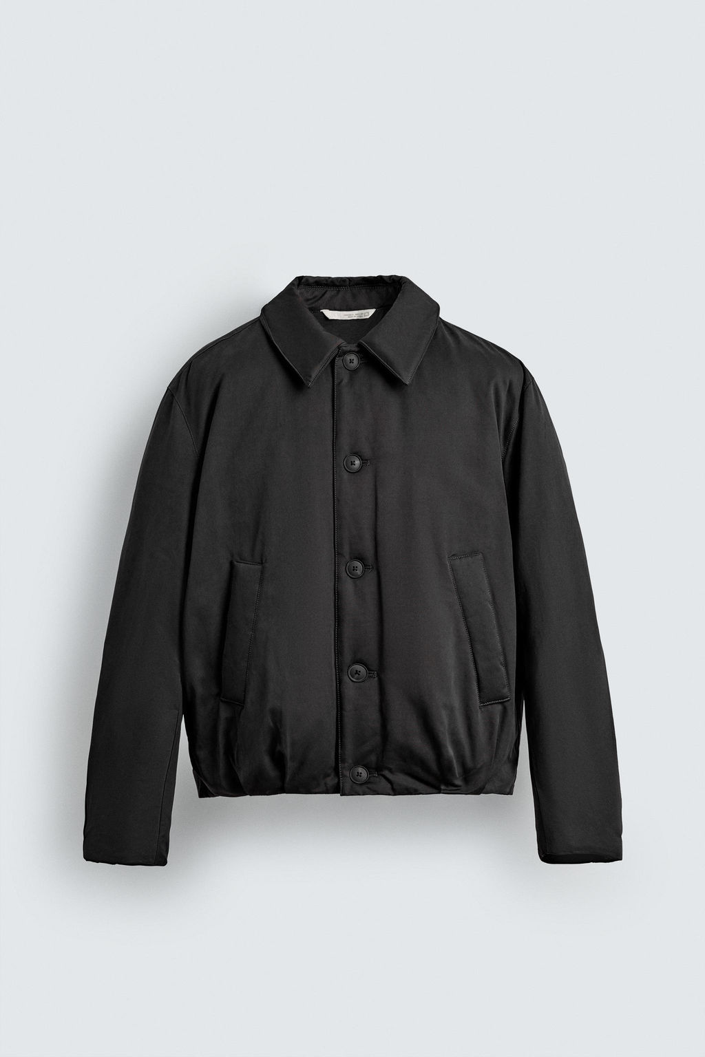 CROPPED FIT PADDED JACKET - Zara фото 5