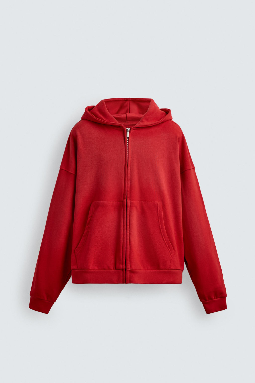 ZIP SWEATSHIRT SPRAY WASH - Zara фото 7