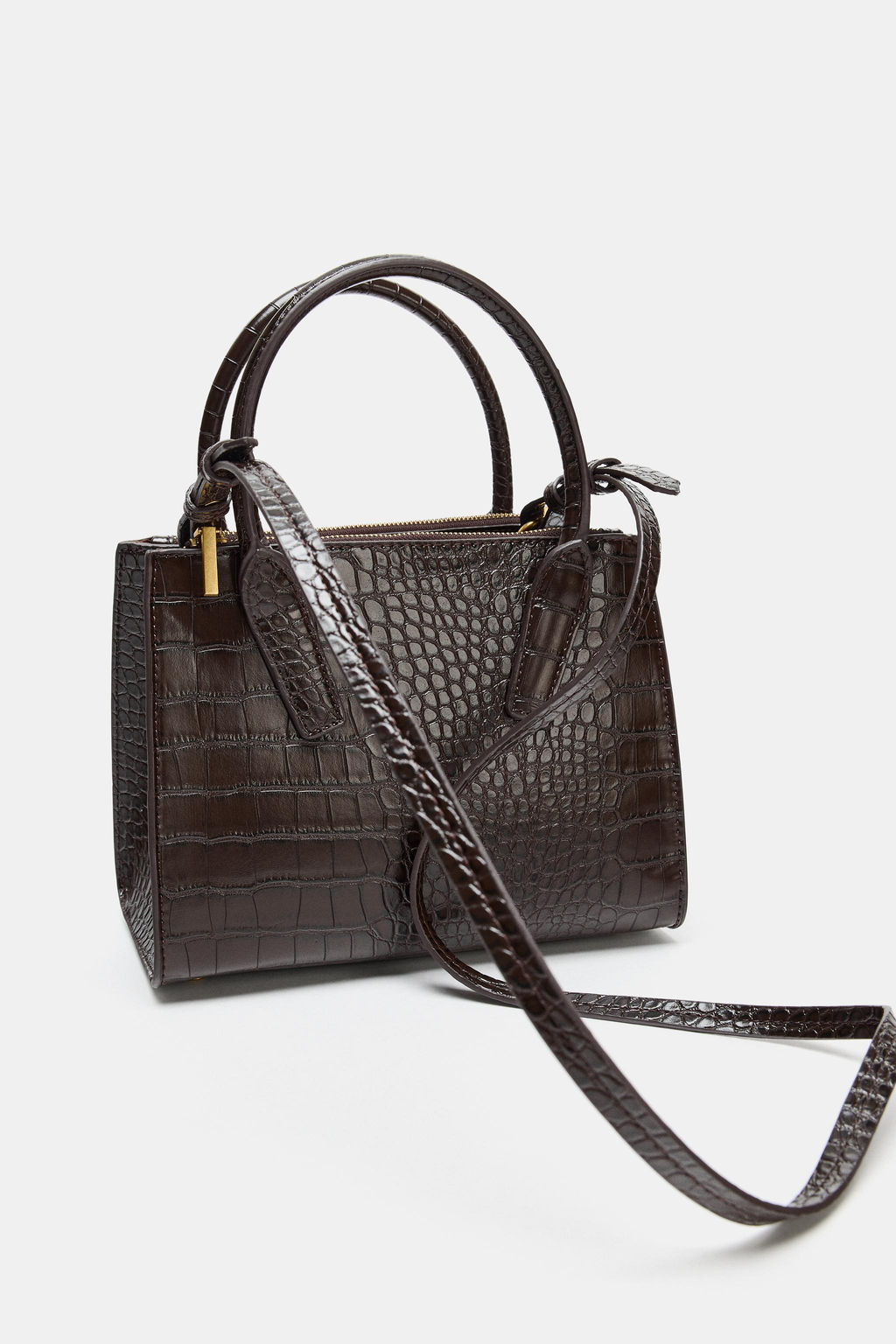 EMBOSSED MINI CITY BAG - Zara фото 4