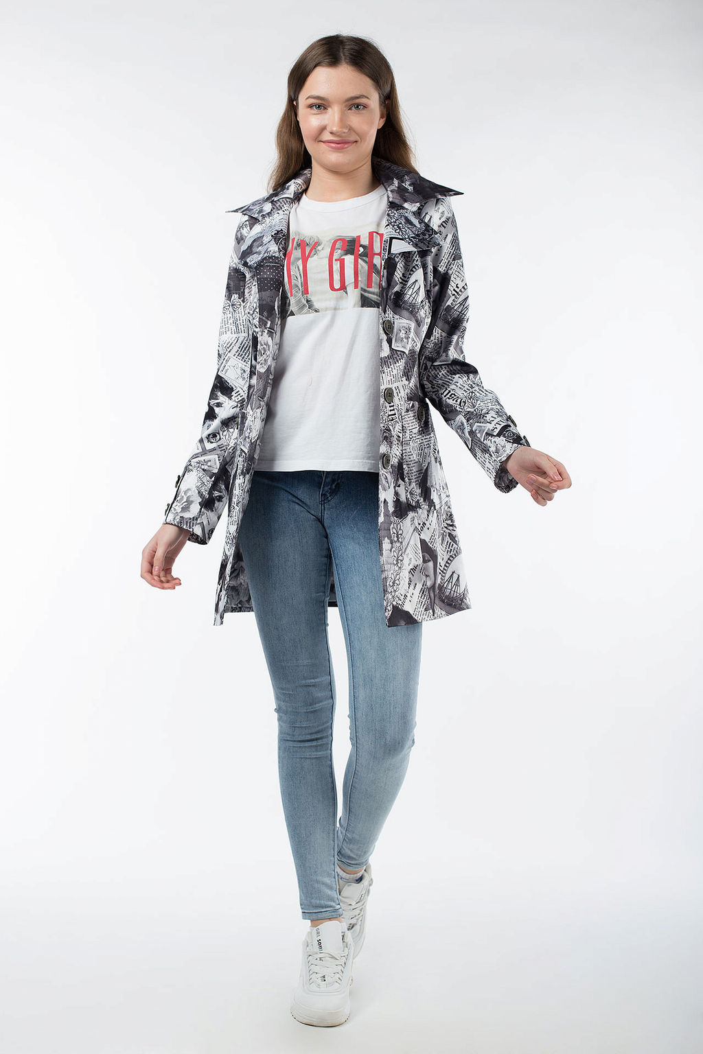 03-0682 Плащ женский - El podio фото 3