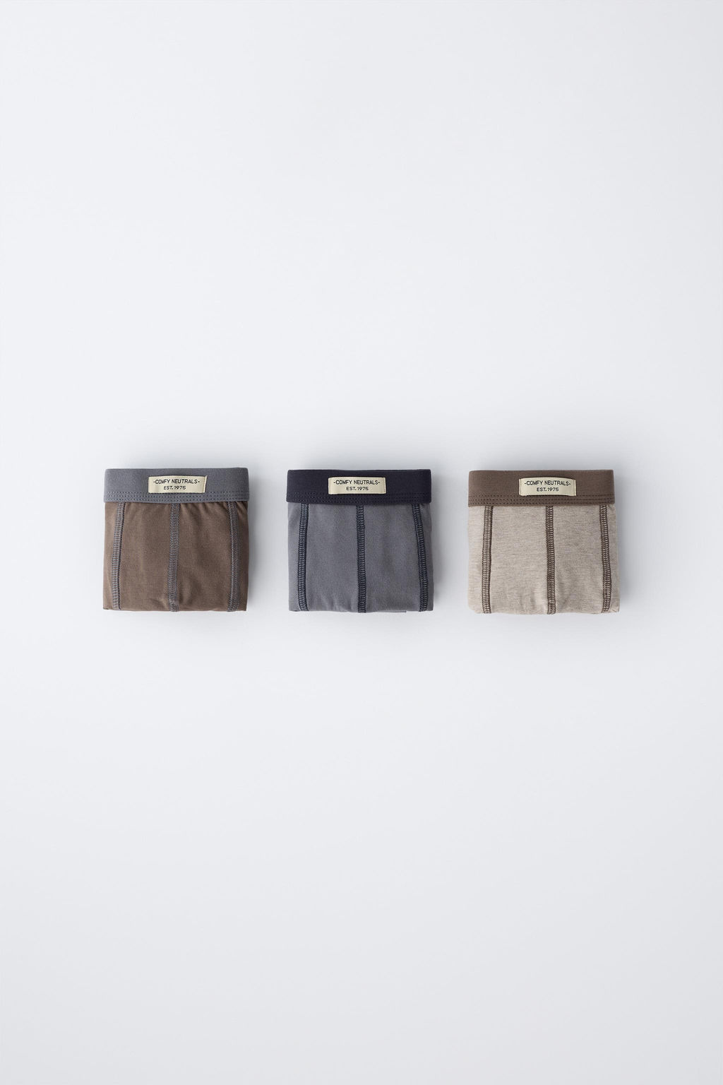 AGES 6-14 / THREE-PACK OF LABELLED BOXERS