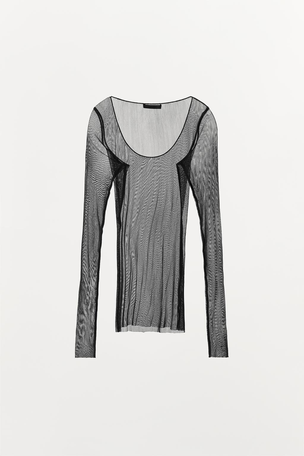 100% SILK T-SHIRT - Zara фото 6