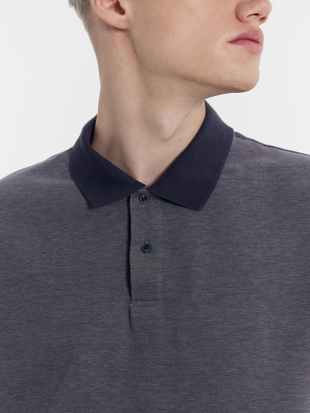 Джемпер мужской в сером цвете графит 111834 - Mark formelle фото 6