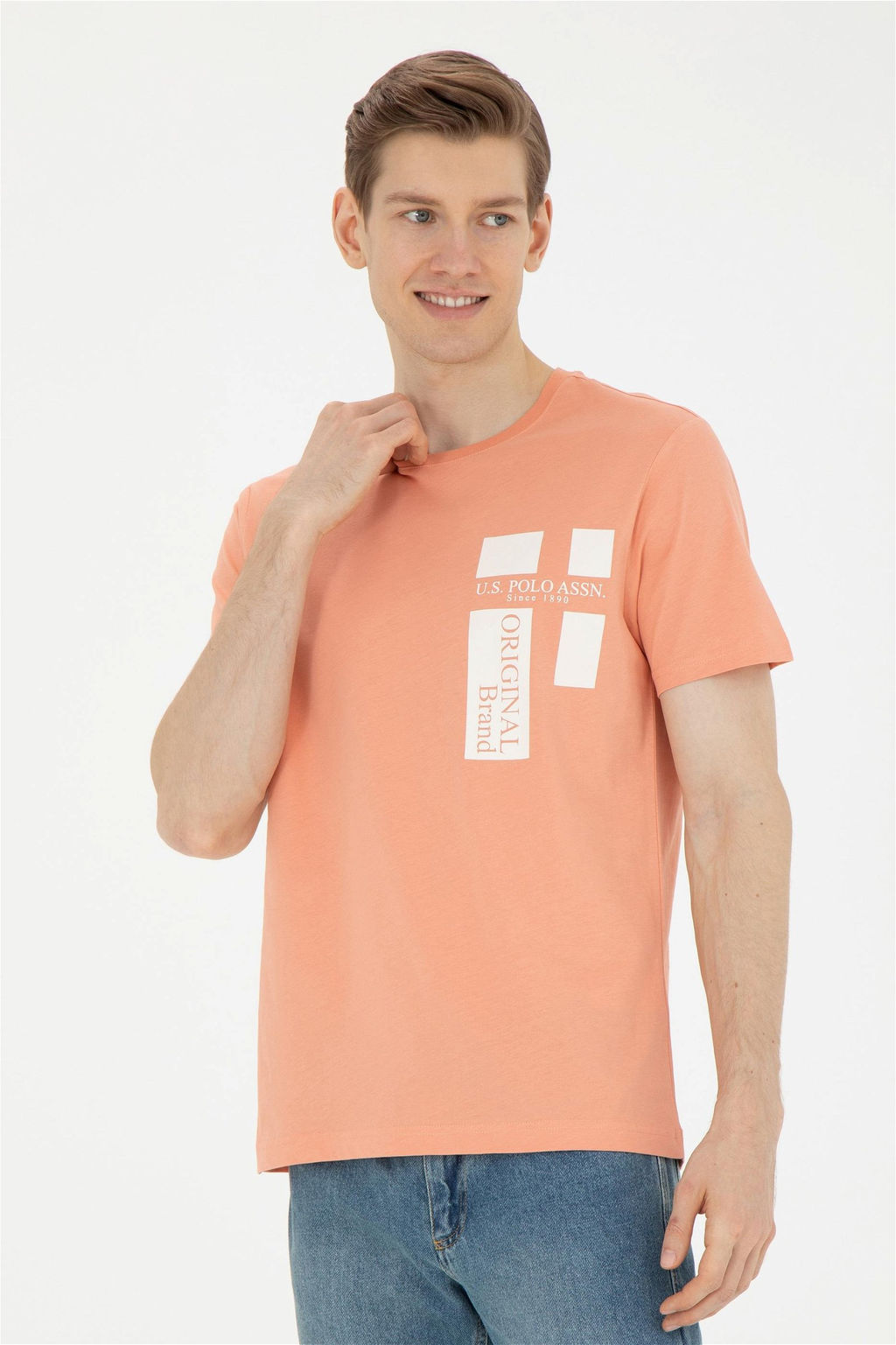 Мужская футболка с лососем - U.s. polo assn фото 3