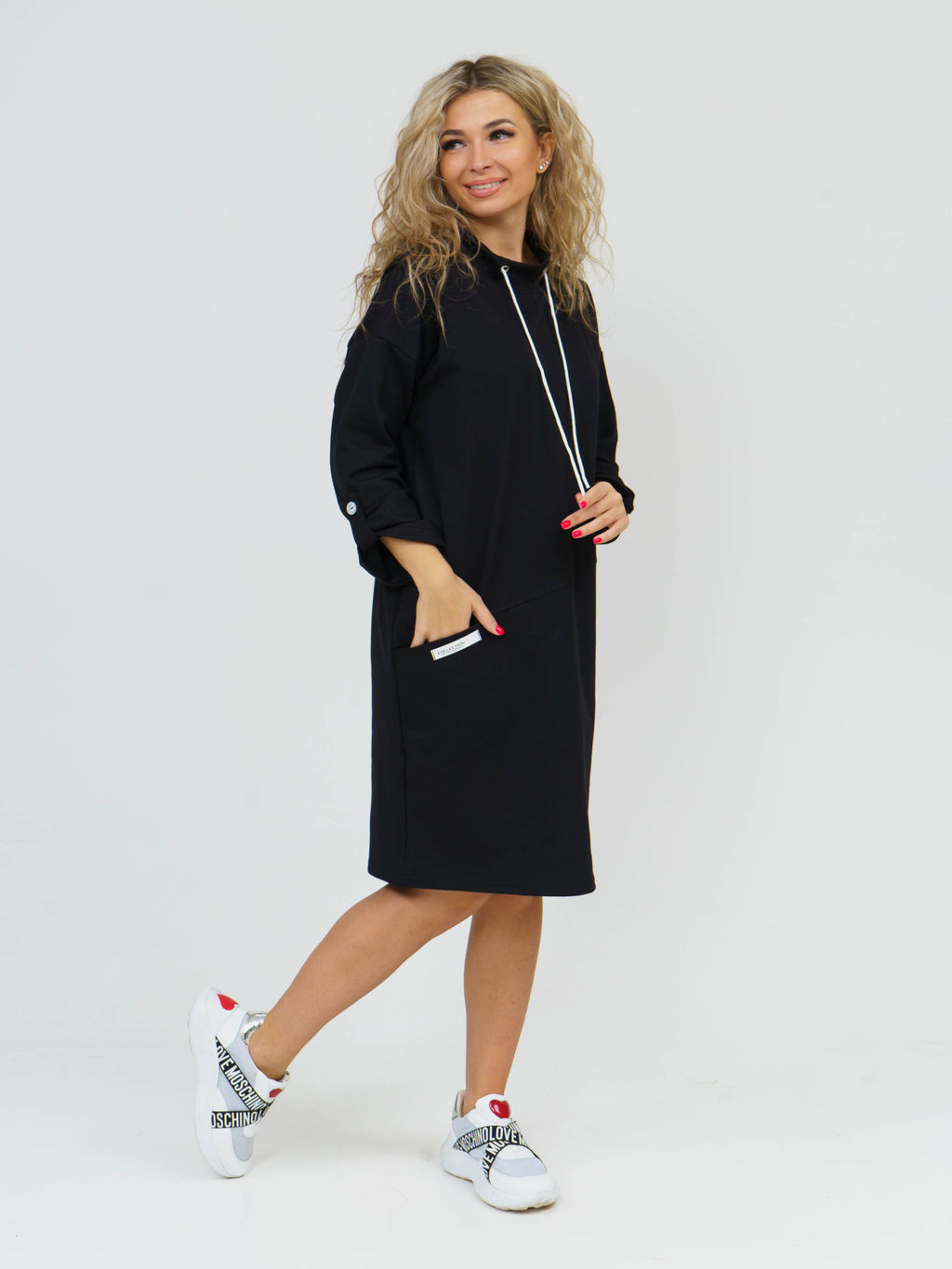 880 Платье "Черный"