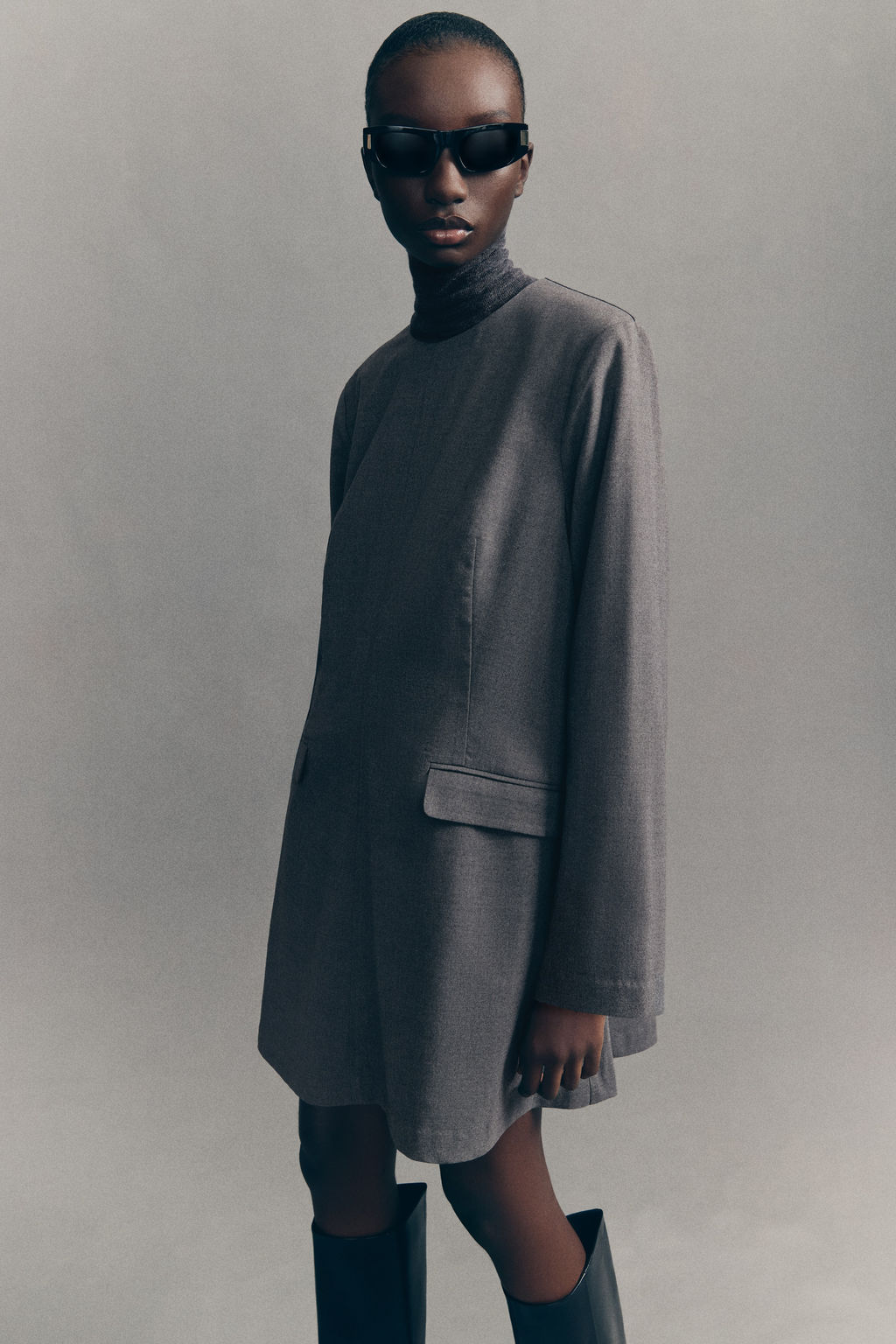 Vestido con hombreras - H&m фото 3