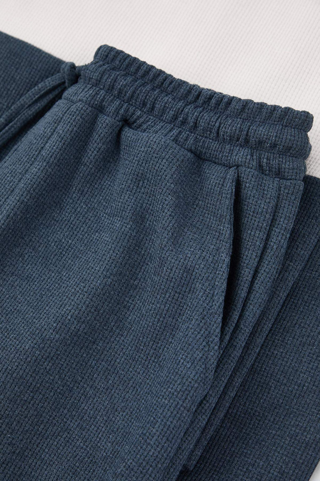 Vizon Regular Kesim Renk Bloklu Dokulu Orme Pijama Tak?m? TMNAW26PT00027 - Trendyolmilla фото 5