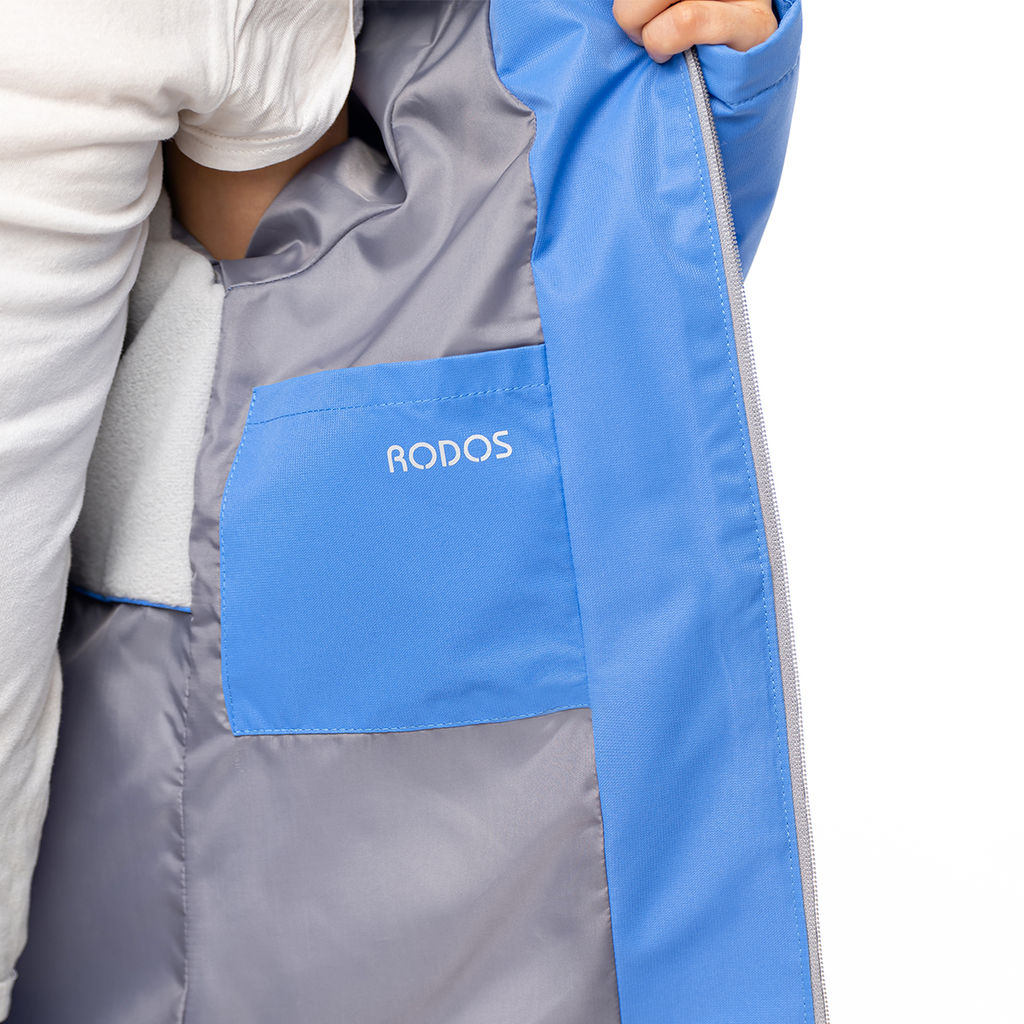 RODOS Куртка для девочки мембрана демисезон М-274 Ультрамарин