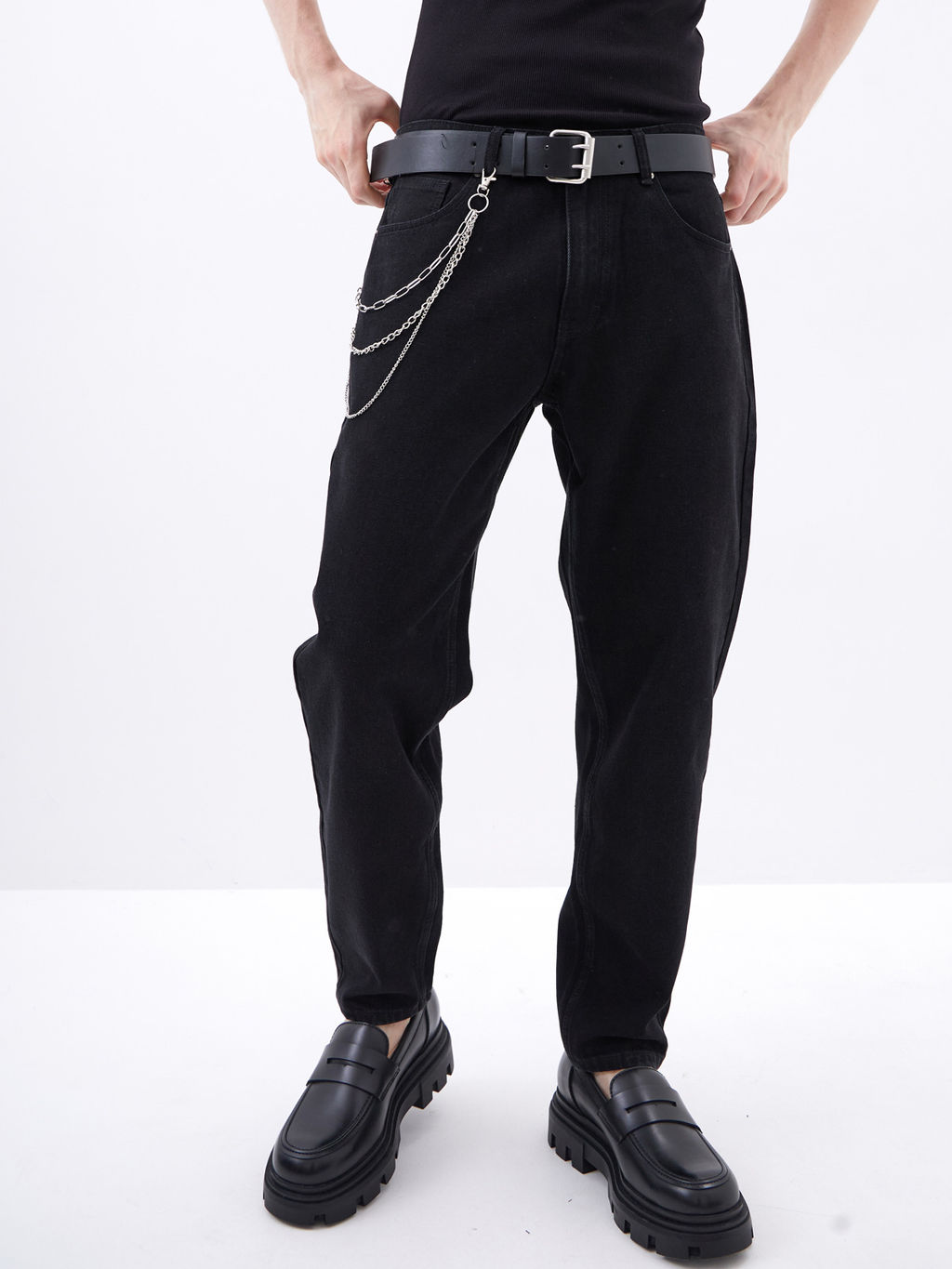 Мужские джинсы TAPER-SLIM - Mossmore фото 4