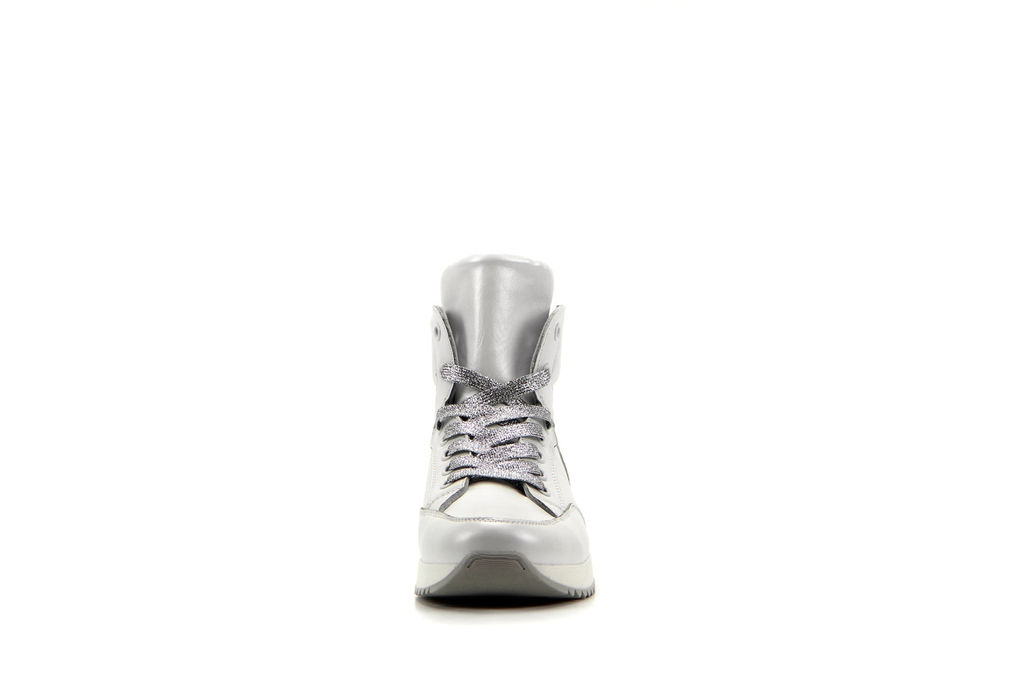 Ботинки 317.omega2silver.white /шерсть
