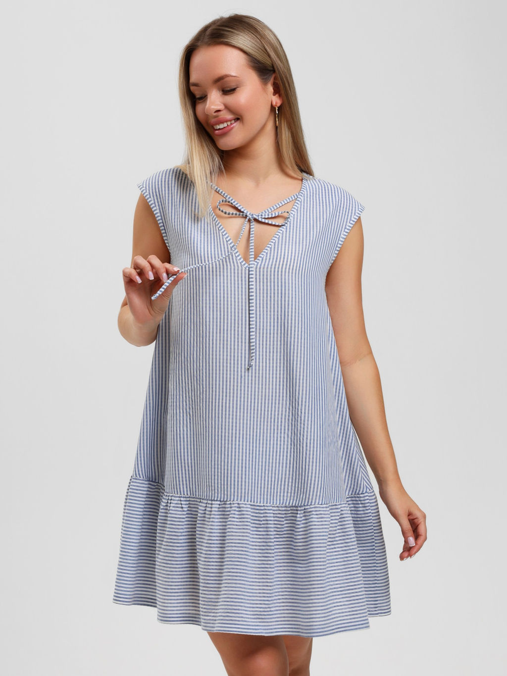 VIOTEX Платье Валерия-2 в модную полосочку - Виотекс фото 37