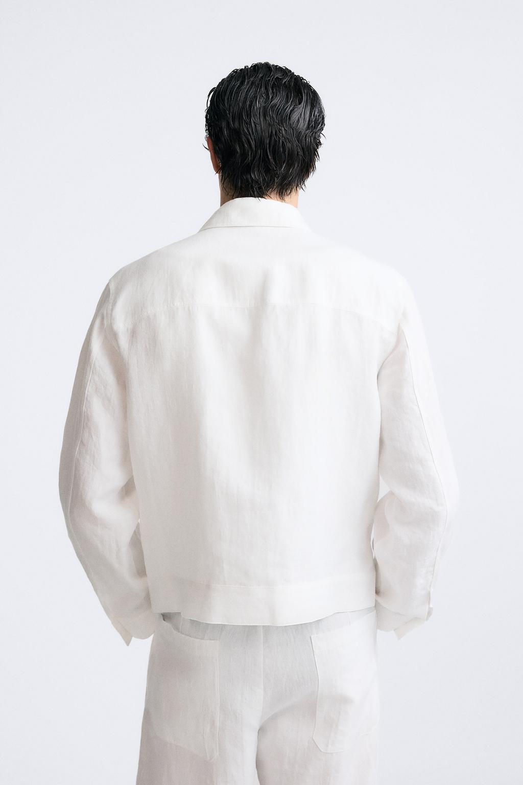 100% HEMP JACKET - Zara фото 3
