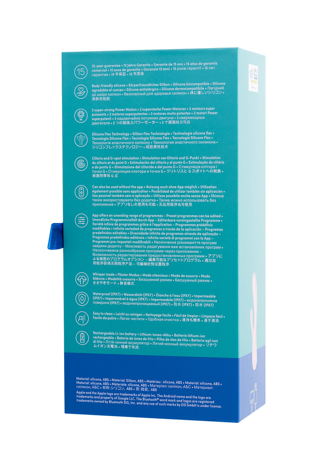 Нереалистичный вибратор Satisfyer Mono Flex, силикон, розовый, 20,4 см.