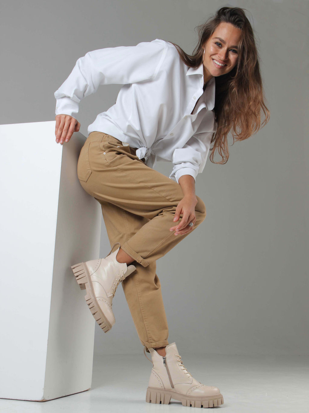 Ботинки EDART 338.21153be. beige