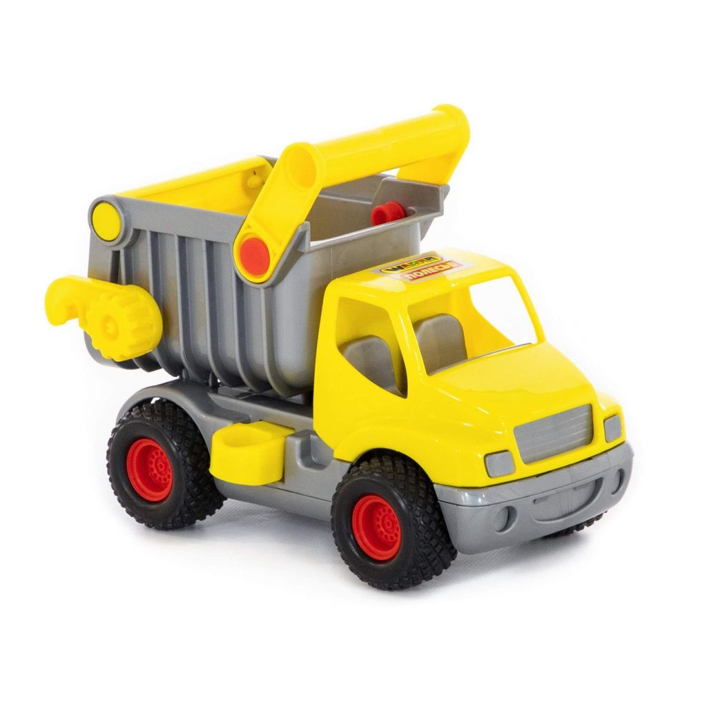 КонсТрак, автомобиль-самосвал (жёлтый) (в сеточке) - Полесье фото 4