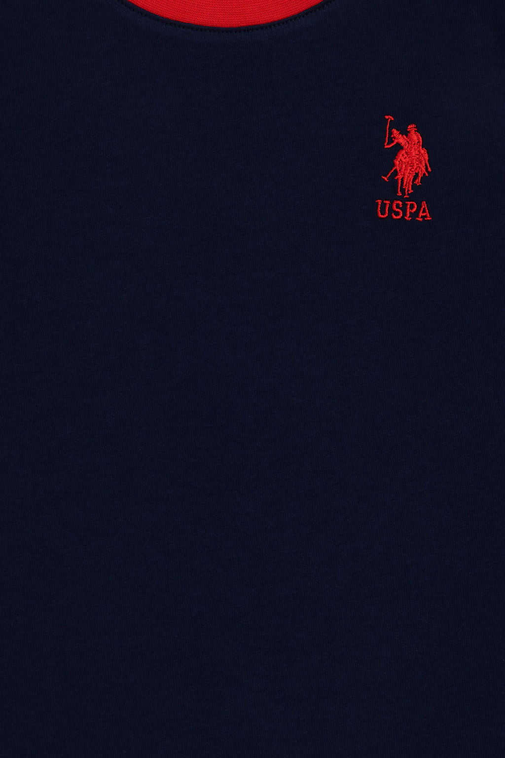 Футболка U.S. Polo Assn для мальчиков хлопок темно-синяя  фото 14