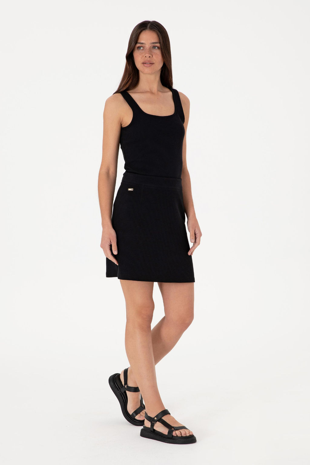 Kad_n Siyah _rme Etek Sepette S_rpriz _ndirim - U.s. polo assn фото 3