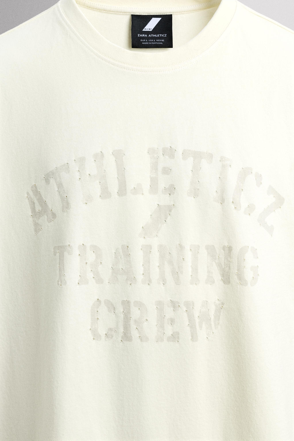 CAMISETA ALGOD?N TRAINING / Crudo - Zara фото 9