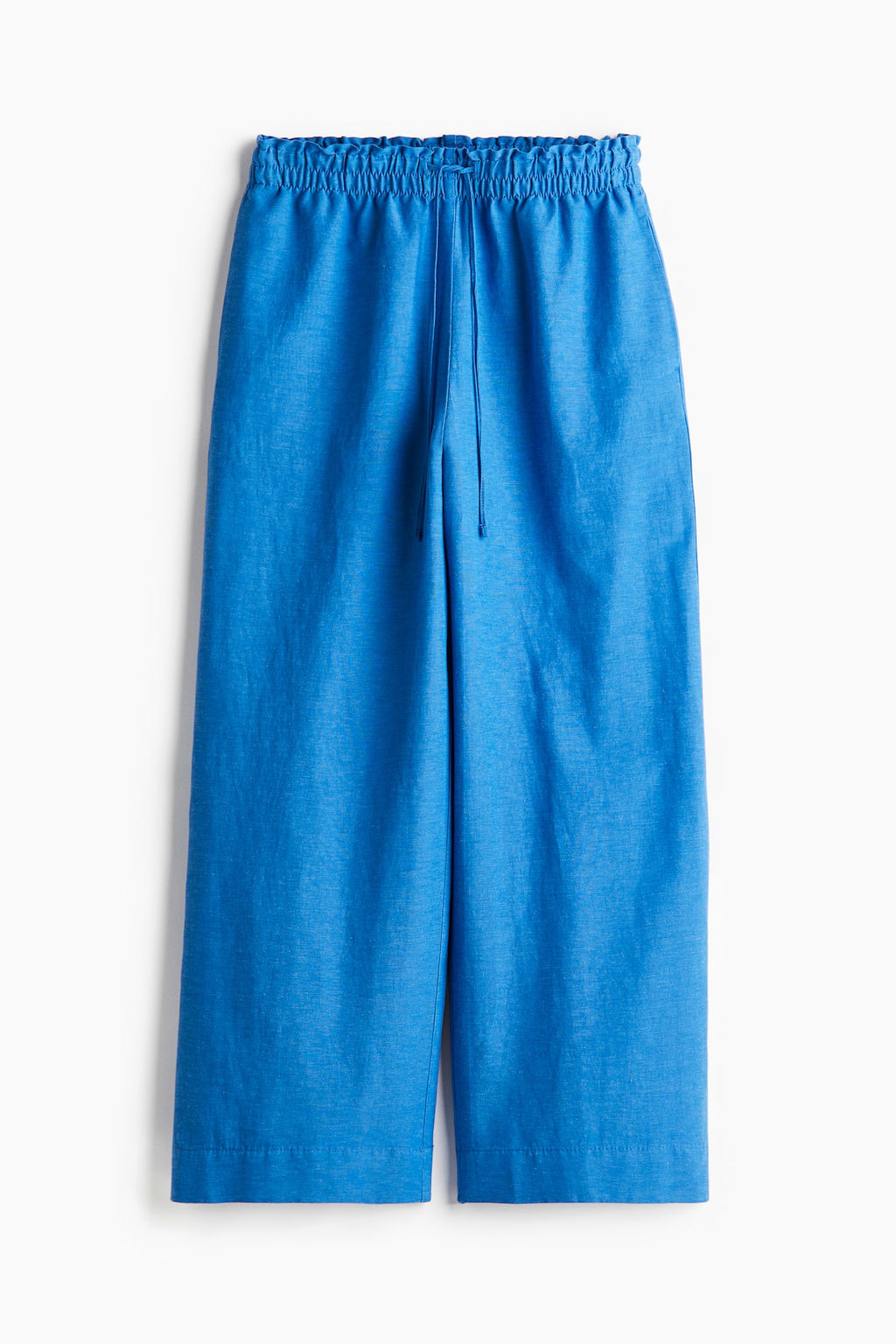 Pantalon en mezcla de lino - H&m фото 6