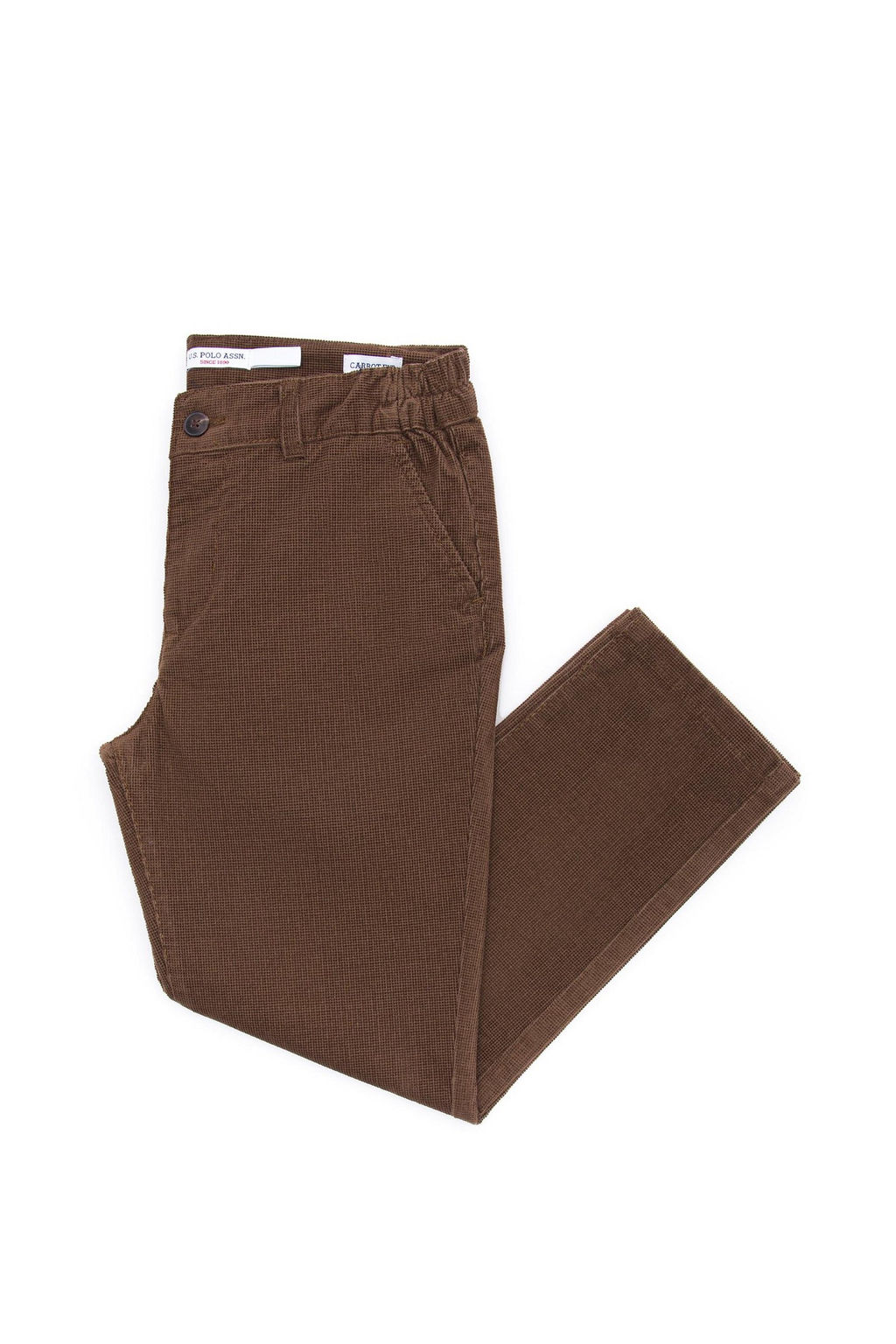U. S. Polo Assn Брюки кокосового цвета для мальчиков из парусины - U.s. polo assn фото 4
