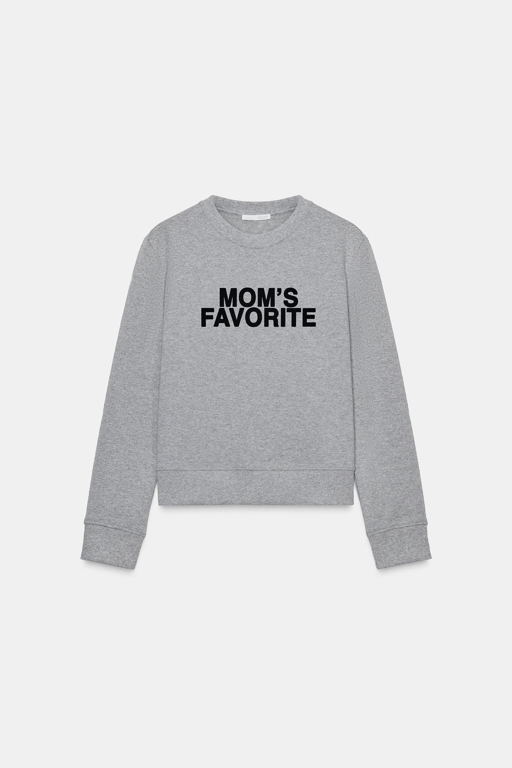 FRONT SLOGAN SWEATSHIRT