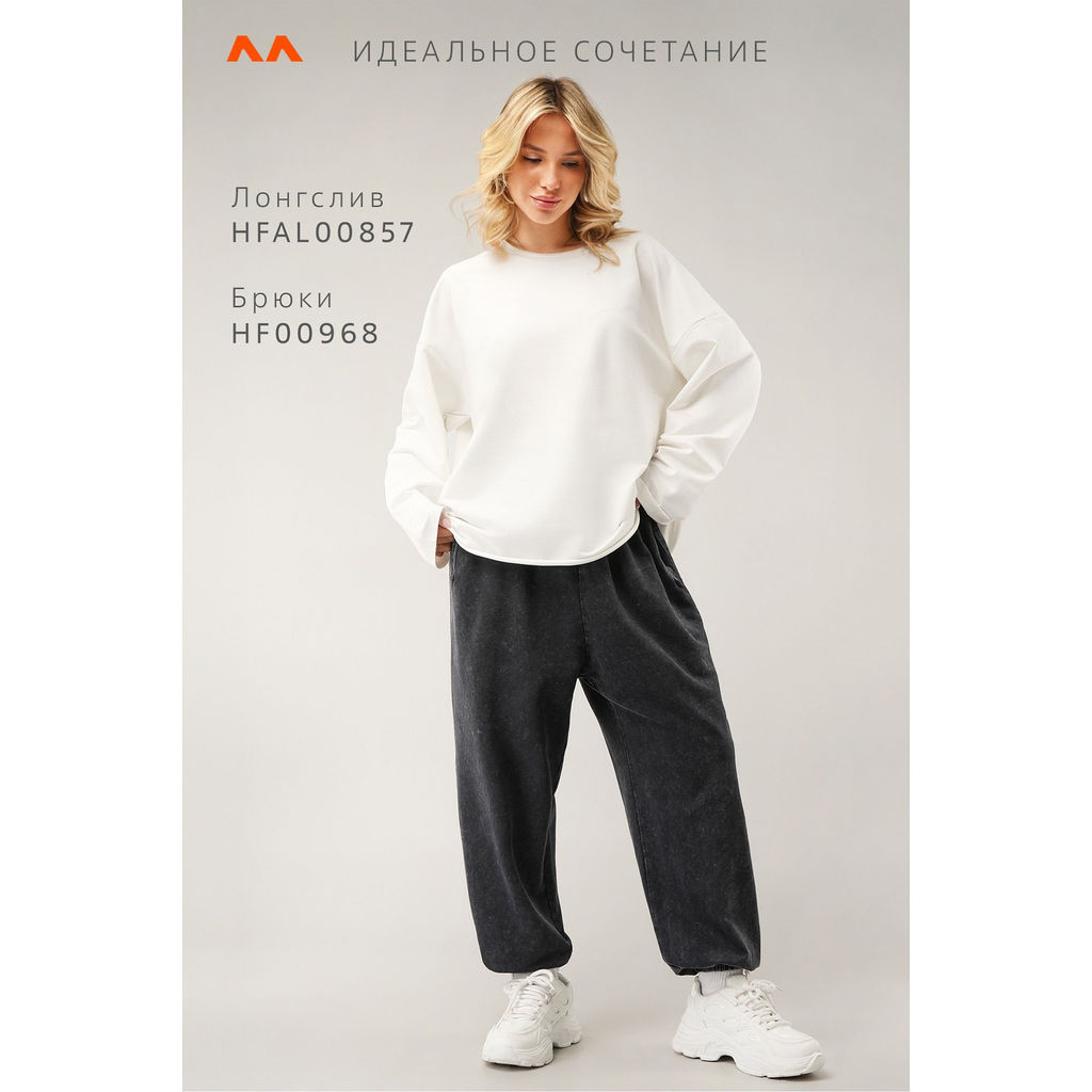 Женские брюки из футера двухнитки Happyfox - Happy fox фото 11