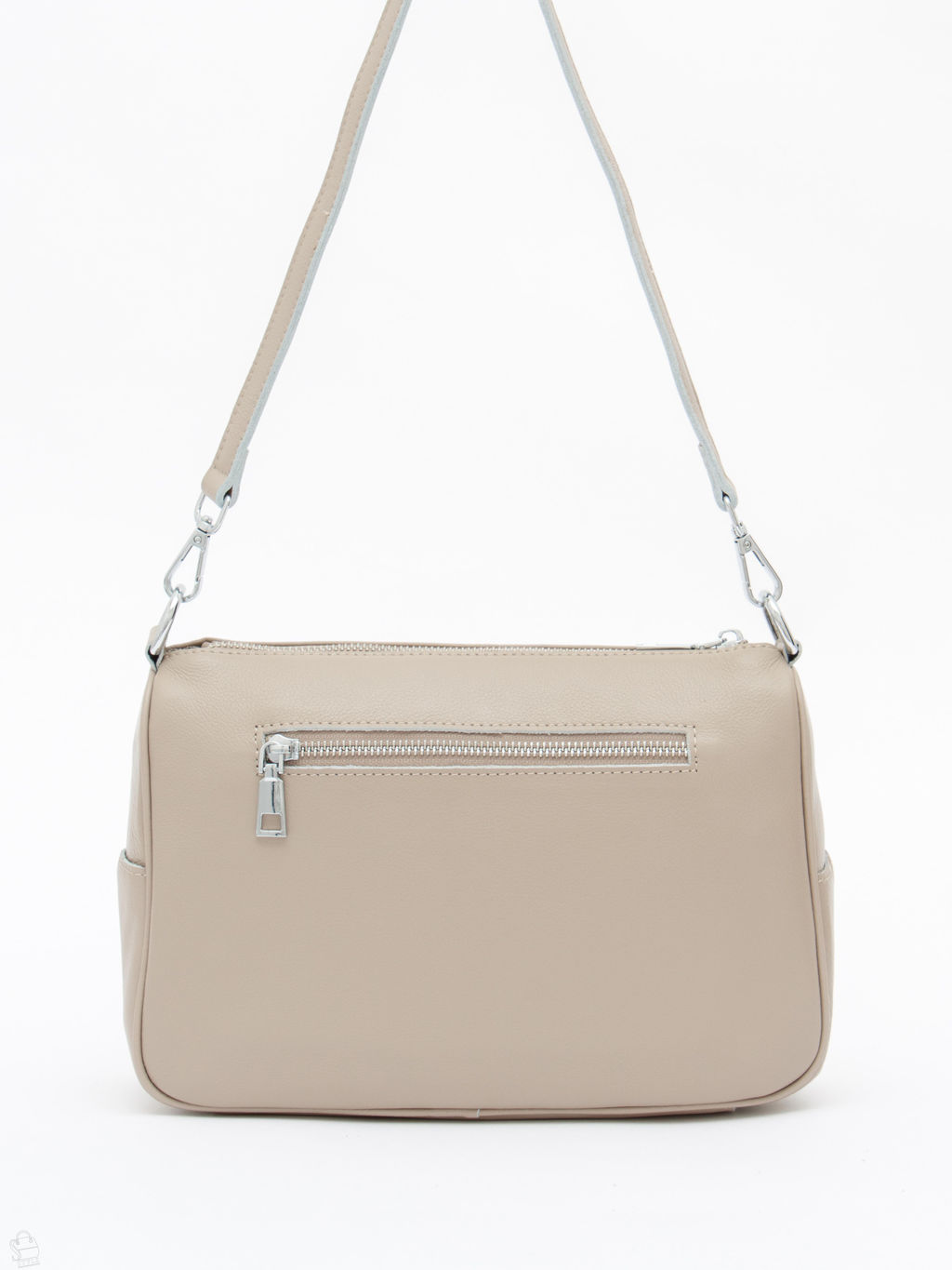 Сумка женская кожаная 2041-9NN beige Natale Navetta  в Новосибирске