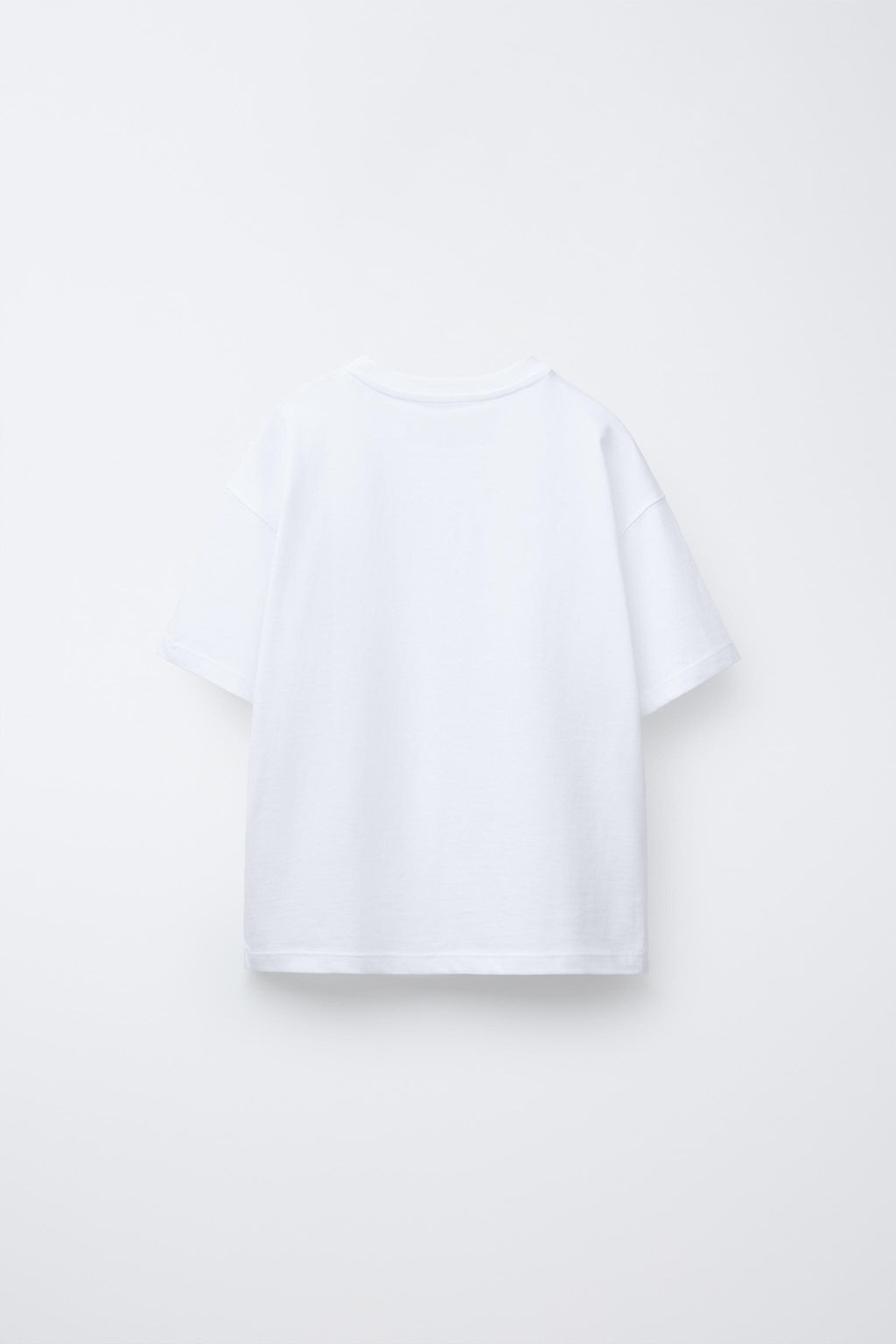 PLAIN MEDIUM WEIGHT T-SHIRT - Zara фото 2