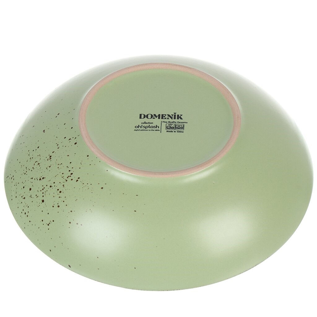 OH!SPLASH Тарелка суповая 20,5см., 660мл. зеленый арт. DMD173